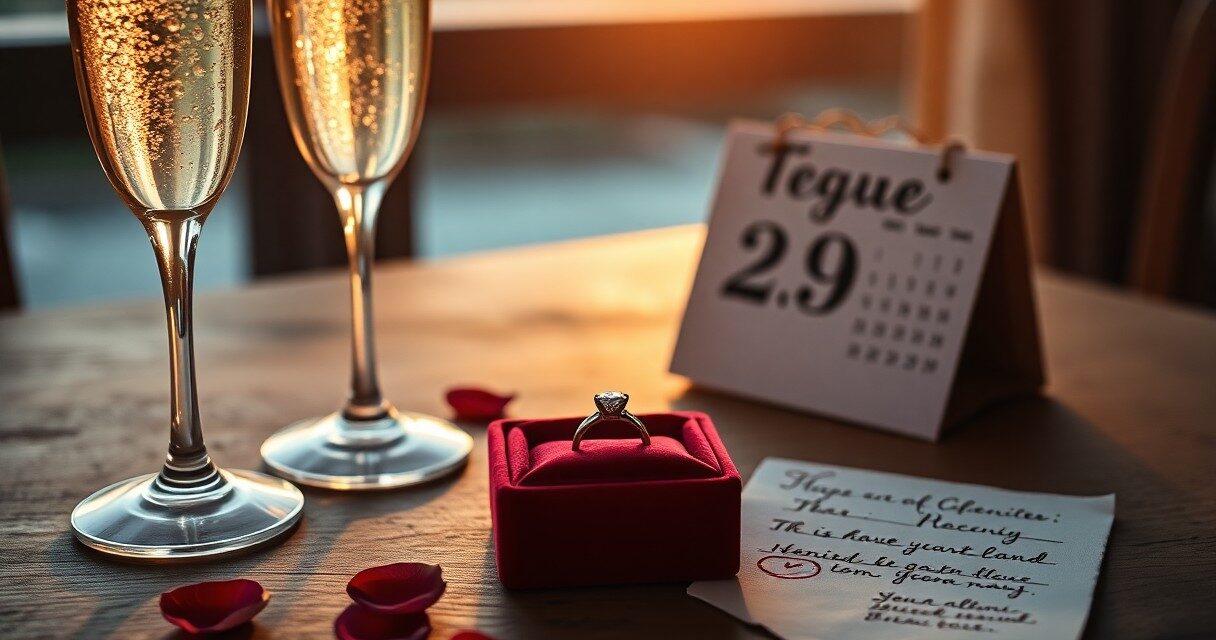 Hoe maak je van je verloving een romantische mijlpaal?