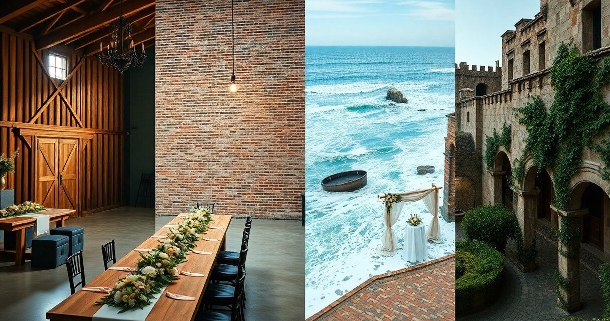 Welke trouwlocatie past het beste bij jullie stijl?